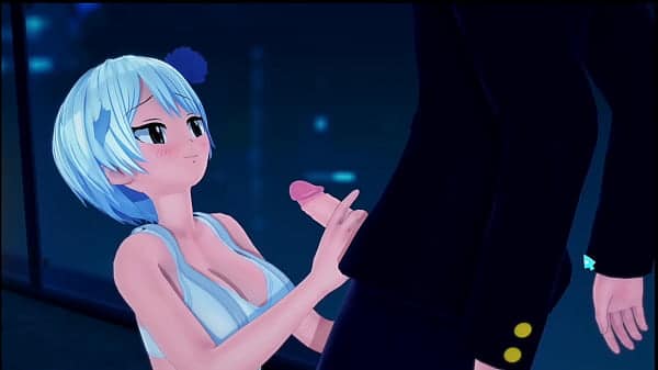 3D Yukino night sex outside