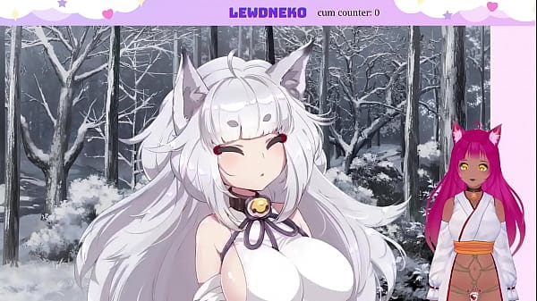VTuber LewdNeko Plays Chasing Tails and Masturbates Part 6