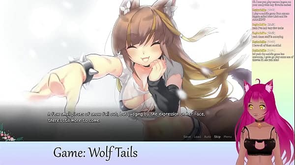 VTuber LewdNeko Plays Wolf Tails Part 1