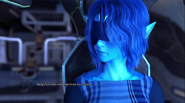 Projekt Passion | Big Tit Cyberpunk Alien Masturbates in Cockpit [Gaming] [Visual Novel]