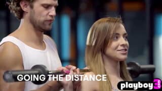 Pretty big tits MILF Josephine Jackson gets fucked after workout and giving a blowjob