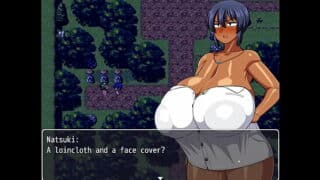 Tanned Girl Natsuki [ HENTAI Game ] Ep.6 weird guy is asking for a striptease !