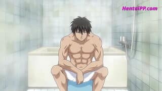 Young Brunette Girl Get Fucked In The Shower [ HENTAi ]