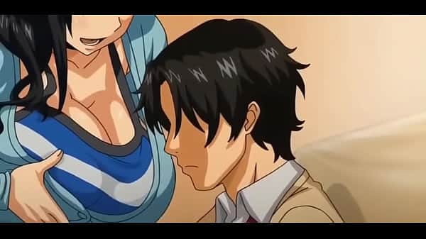 hentai gf and bf fucking on bed
