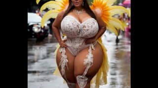 Brazilian BBW preview 2 (AI generated)