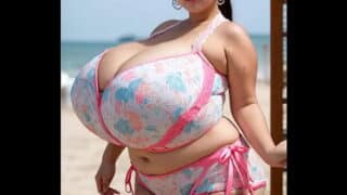 Busty Chinese BBW preview (AI generated)