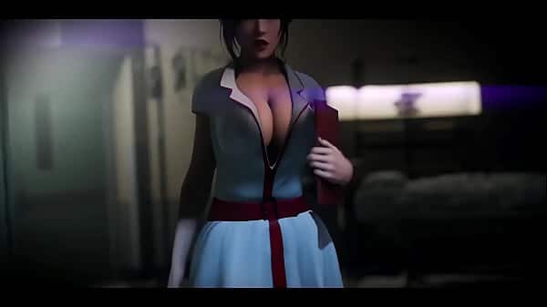 Squirting girl fucked in tight pussy, 3D HENTAI GAME