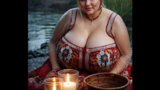 Ukrainian BBW animation preview (AI generated)