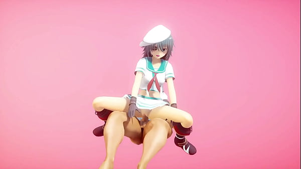 Kantai Collection Kiso Hentai Dance and Sex Cowgirl Position Undress MMD 3D Blue Hair (CLIP)