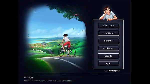 Let’s Play – Summertime Saga, Milking Cowsuit Diane in the barn