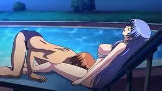 Late Night Poolside Date With My Perv Girl – Exclusive Hentai