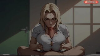 Obligo a TSUNADE a hacerme una MAMADA en el hospital. HOUSE OF SHINOBI