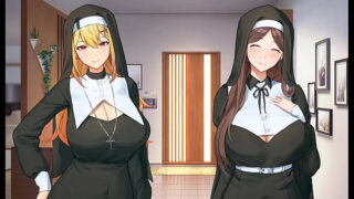 Summer Clover [ HAREM HENTAI GAME ] Ep.19 Cute day for the 3 NUNS !
