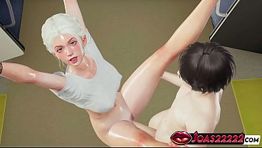 Hot Blonde Iori Suzuko in Subway 3D Hentai – Tied Up and Fucked Hard with Moans, POV Cowgirl Fuck with Close-Up Pussy Views, and Missionary on the Floor Leading to Creampie