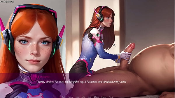 Unsatisfied Wife Giving Blowjob to Her Husband’s Friend First Time – 3D Hentai Animated Porn – Mila Ai