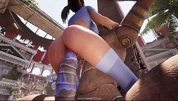 Lara Accidentally Awakened an Ancient Secret Statue That Immediately Took Control of Her – 3D Hentai Game