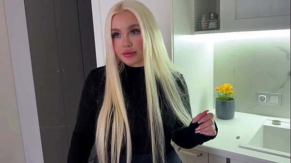 The young landlady in stockings hasn’t had sex in a long time. I have to fuck her or give her the money.