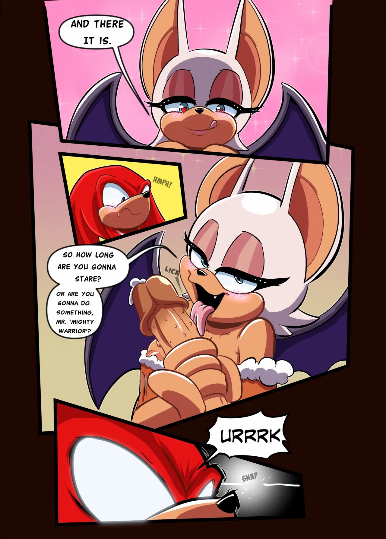 Rouge and Knuckles Hentai Comic comic porn 3